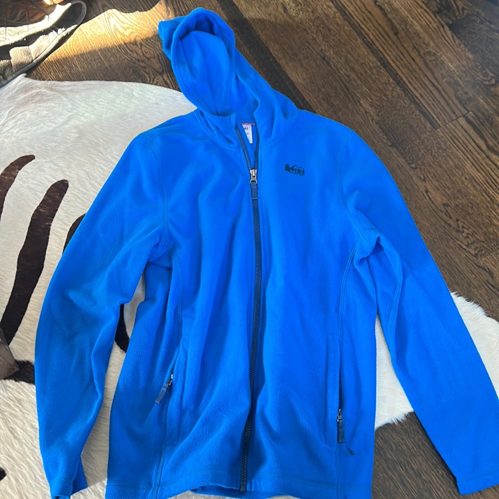 REI Co-op Blue Long Sleeve Kids Jacket